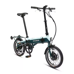 Vélo électrique pliable TXED 16 pouces en alliage, 36V 350W, batterie lithium 7.8Ah, vélo de ville pliable, léger - Product Image 2