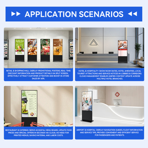 อุปกรณ์โฆษณาแบบตั้งพื้นระบบสัมผัสหน้าจอขนาด 43 นิ้ว รุ่น <span class=keywords><strong>Windows</strong></span> I5, หน่วยความจำ <span class=keywords><strong>8</strong></span>+128G สำหรับการวิเคราะห์ข้อมูล, แอปพลิเคชันแบบกำหนดเอง, จอแสดงผลสำหรับห้องประชุมบริษัท - Product Image 6