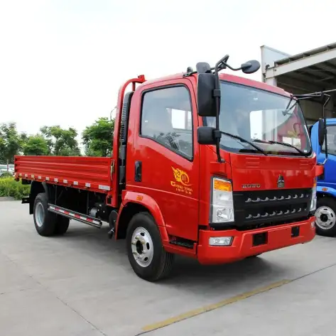 Trung Quốc Sản Xuất Chất Lượng Cao Sinotruk Howo 4X2 Mini Diesel 2.5T 3T 5T Ánh Sáng Hàng Hóa Xe Tải Cho Bán