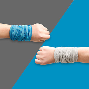 ผ้าเช็ดตัวเย็น Jiemeirui ขนาด 25x33 ซม. ผ้าขนหนูน้ำหนักเบาสำหรับวิ่งมาราธอนและออกกำลังกายระยะไกล - Product Image 1