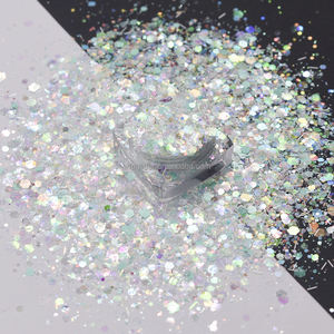 Bande de mélange de paillettes en résine, épaisse, fournitures artisanales, décoration, 50 pièces, vente en gros - Product Image 2