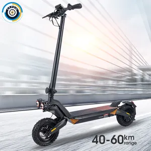 China Factory 800w Motor 48V 15ah Lithium Battery Off Road Scooters T8 2 Wheels Adult Folding Mobility Electric Scooter