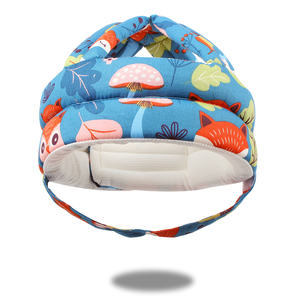 Meilleures ventes Sécurité Certification CE Réglable Respirant Coton Enfants <span class=keywords><strong>Casque</strong></span> Marche Sécurité Protecteur Bébé <span class=keywords><strong>Casque</strong></span> pour les tout-petits - Product Image 1