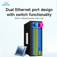 Serveur Série Ebyte ODM NB183-V2 8 Voies RS485 RS232 vers Ethernet, Passerelle CDSENET TCP UDP MQTT HTTP Modbus TCP-RTU POE