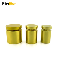 Panneau d'espacement en aluminium plaqué or, panneau personnalisé en aluminium, 13mm 19mm 25mm