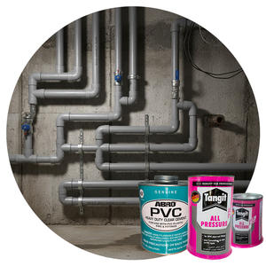 Colle pour PVC, colle de soudage facile à coller au <span class=keywords><strong>ciment</strong></span>, pour environnements humides ou à haute pression, pour gaines en PVC rigide - Product Image 1