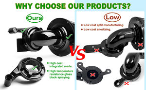 Pour Harley Big Twin Softail Dyna Fat Boy Heritage 1999-2015 Stage 1 Cone Air Cleaner High Flow Intake Filter Performance Upgrade - Product Image 5