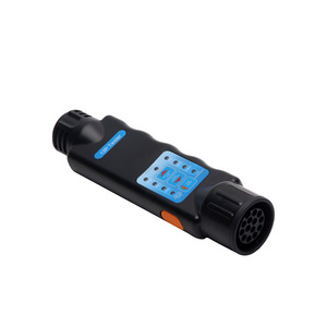 European Style 13 Pin Trailer <b>Plug</b> <b>Adapter</b> ET1301 LED Display Diagnostic Tool for Caravan and Trailer Use - Product Image 1