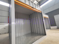 Conteneurs de stockage portables démontables en kit, 10', 12', 16', 20' pieds, assemblage facile, solution de stockage