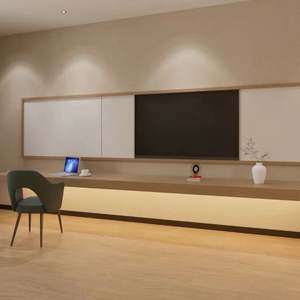 Meubles d'hôtel modernes personnalisables pour l'intérieur et l'extérieur, ensemble chambre et salle de bain, lit et table en bois - pour appartements - Product Image 5