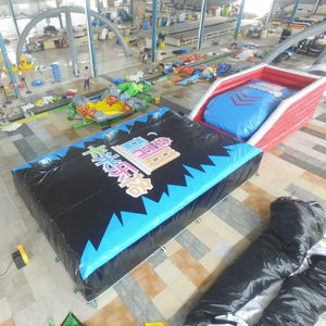 Jeu de sport commercial jeu de saut de <span class=keywords><strong>falaise</strong></span> gonflable cascades airbag pour enfants et adultes - Product Image 6