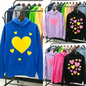 Sudadera con Capucha Oversize de Felpa Francesa 100% Algodón de Alta Calidad 2026 con Estampado 3D de Araña para Impresión Puff, Manga Larga y Cuello 555 - Product Image 1