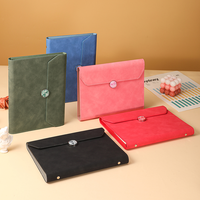 Ensemble de cahiers A5 personnalisables, reliure à feuilles mobiles, journaux à couverture rigide avec 100 feuilles, logo personnalisé, portefeuille, carnet de notes, coffret cadeau