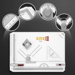 Hot bán xách tay A3 bảng vẽ, đa chức năng Bảng vẽ kéo máy tính để bàn bảng vẽ kỹ thuật Công cụ vẽ - Product Image 6