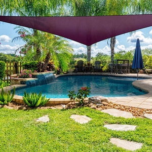 <span class=keywords><strong>Pas</strong></span> <span class=keywords><strong>cher</strong></span> 90% lumière du soleil bloquant la tente en plein air voiture Parking Triangle soleil <span class=keywords><strong>voile</strong></span> <span class=keywords><strong>ombrage</strong></span> filet feuille - Product Image 4