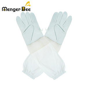 Nouveaux gants d'apiculture en coton à prix réduit avec ventilation et tissu en maille 3 couches anti-piqûres pour apiculteurs - Product Image 6