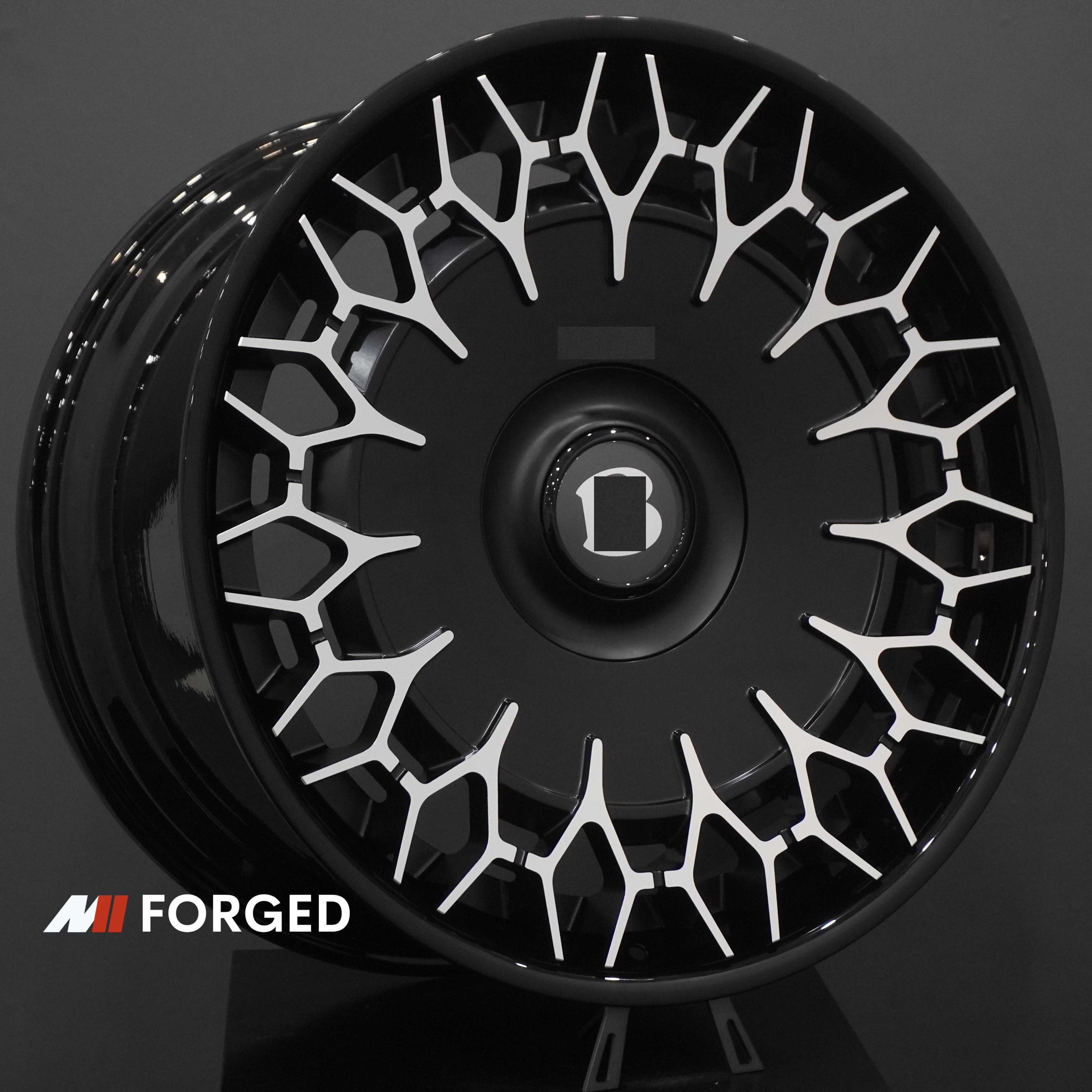 Noir avec de l'argent