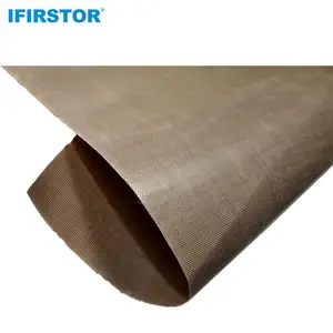 Waterproof Thermal Insulation Corrosion Resistance High Glossy PTFE Coated Glass Fiber Fabric Roll