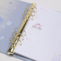 Cuaderno Personalizado para Niños, para la Escuela y la Familia, con Recambios de Papel, Bolsillos para Tarjetas y Fundas para Fotos para Libros Escolares
