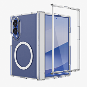 Étui magnétique transparent personnalisé avec motif pour Galaxy Z Fold 8 Ultra, protection de charnière, design DIY, <span class=keywords><strong>coque</strong></span> avec logo - Product Image 1