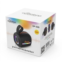 Mini Altavoz Portátil de Estilo Moderno, Caja de Sonido Estéreo BT 5.3, Emparejamiento TWS BT 5.3 para el Hogar, Viajes, Senderismo, Picnic