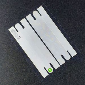 Ruban adhésif <span class=keywords><strong>auto</strong></span>-adhésif en acrylique personnalisé, amovible, écologique, durable, à déchirure facile avec bande de déchirure Flèche Verte, ouverture facile - Product Image 3