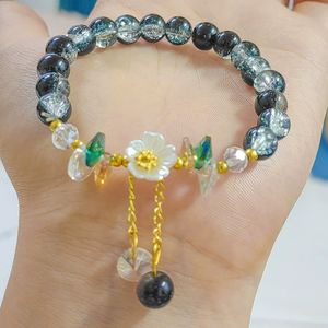 ファッション手作りクリスタル花ビーズブレスレット女性卸売NS810312 - Product Image 4