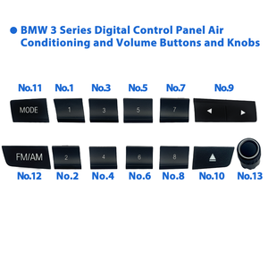 Pulsantiera Rotante per Unità di Controllo Clima e Aria Condizionata sul Cruscotto per BMW Serie 3 4 F30 F35 F32 F33 <span class=keywords><strong>F36</strong></span> OE 61319261113 - Product Image 3