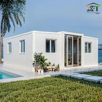 Granny Flat House 2 3 4 Bedroom Préfabriqué Modulaire Pliant Extensible Container House 20 pieds Living Mobile Tiny Home