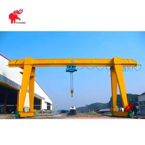 Meilleure qualité MH Type 2ton 3ton 8ton 10ton grue électrique grue à poutre unique Gantri à l'extérieur - Product Image 1