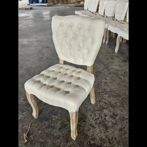 Venta al por mayor evento antiguo viñedo comedor sujetador de madera <span class=keywords><strong>Luis</strong></span> silla para Hotel restaurante - Product Image 2