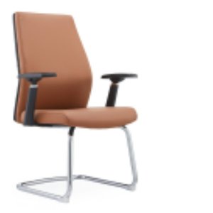 เก้าอี้สำนักงานหนังที่ทันสมัยและสะดวกสบายพร้อมที่เท้าแขนและพนักพิง37731-6826D-1 37731-6826D - Product Image 2