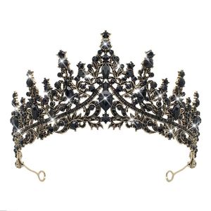 Couronne de Princesse Scintillante à la Mode, Accessoire de Tête de Luxe pour Anniversaire, Tiara en Strass pour Mariage et Fêtes, pour Mariée - Product Image 4