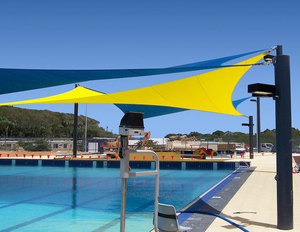 2023 nóng bán bơi ngoài trời hồ bơi Sun <span class=keywords><strong>Shade</strong></span> lưới bóng râm buồm - Product Image 1