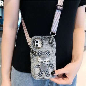 Funda de collar con cordón para móvil, accesorios con correa para <span class=keywords><strong>iphone</strong></span> 11 pro max y <span class=keywords><strong>12</strong></span> - Product Image 3