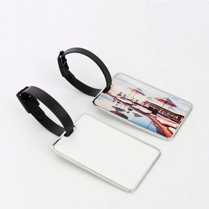 80*35Mm High Quality Sublimation <b>Personalized</b> Gift Metal Blank Customized Luggage <b>Tag</b> - Product Image 1