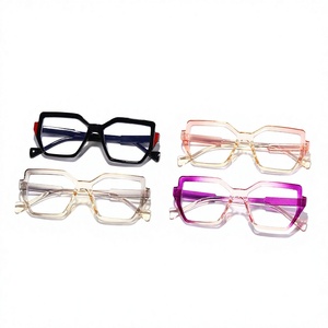 แว่นตาคอมพิวเตอร์กรองแสงสีฟ้า รุ่นยูนิเซ็กซ์ ทรงสี่เหลี่ยม กรอบเต็มสีไล่ระดับ วัสดุ PC สไตล์คลาสสิก ยี่ห้อ Rennes ปี 2026 ขายดี - Product Image 5