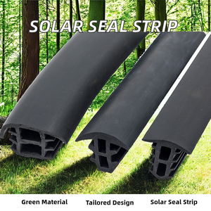 Bande d'étanchéité de panneau solaire <span class=keywords><strong>en</strong></span> forme de T <span class=keywords><strong>joint</strong></span> <span class=keywords><strong>en</strong></span> <span class=keywords><strong>caoutchouc</strong></span> extrudé <span class=keywords><strong>en</strong></span> PVC étanche <span class=keywords><strong>profil</strong></span> photovoltaïque avec service de coupe personnalisé - Product Image 3