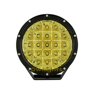 Owllights 7 pouces 105W camion 4WD tout-terrain projecteur <span class=keywords><strong>4x4</strong></span> voiture Led travail lumière 24V 12V rond Led conduite lumière - Product Image 3