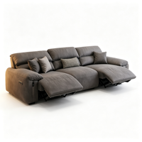 Canapé inclinable électrique VOXHOME, style nordique minimaliste, pour salon, meubles modulaires, tissu résistant aux griffures de chat