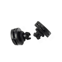 Valve de pression respirante en nylon 66 étanche IP67 pour gaz pneumatique haute température, avec raccord rapide ECU