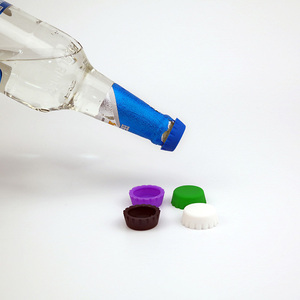 Tapa de silicona para botella de agua/cerveza/Ahorrador, personalizada, de grado alimenticio, reutilizable, venta al por mayor - Product Image 4