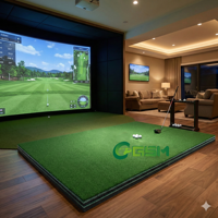 Tapis de practice de golf Yousee GSM, vente directe usine, vert commercial 1500x1500mm, garantie 2 ans, tapis de frappe pour driving range