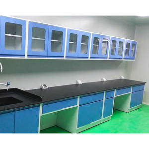 Meja Kerja Laboratorium Berkualitas Tinggi, Terlaris, Model Lantai, Stasiun Kerja, Full Steel, Meja Dinding Laboratorium - Product Image 3