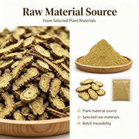 Approvisionnement direct usine : Poudre d'extrait de racine de Scutellaria Baicalensis à 85 % de Baicaline, matière première naturelle de Scutellaria Baicalensis pour cosmétiques et aliments