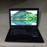 Hot Selling Used for Del l E7250 5th Gen Laptop with 4G 128G SSD 12.5'' TN Panel Dual Core Processor English Keyboard