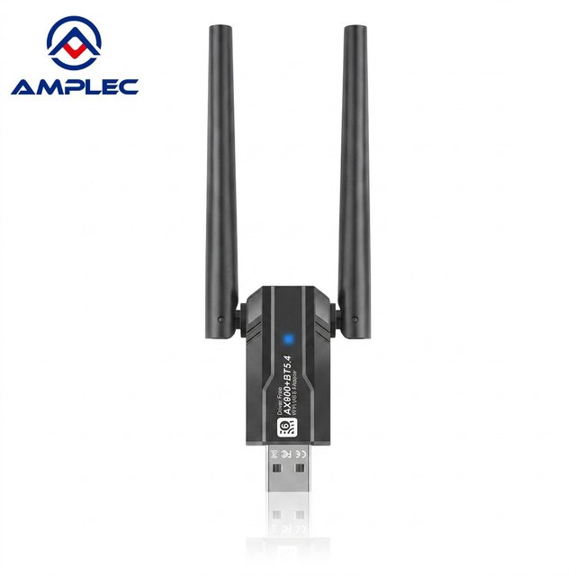 AX900 WiFi6 Adapter USB BT5.4 Dongle 2-in-1 USB,  Dual Band 2.4G + 5GHz Wireless Network Card BT 5.4 Support Windows 10/11