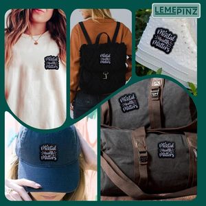 Patch Mental Health Matters 3, broderie à repasser pour sacs, vêtements, chapeaux, jeans - Product Image 6