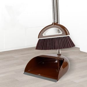 मीठे आलू के पालतू बाल-मुक्त घर का उपयोग व्यापक टिकाऊ और जादुई डिजाइन के लिए डस्टपैन और ब्रोम सेट - Product Image 5