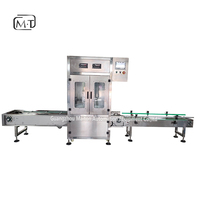 Machine d'emballage de remplissage et de pesage de colle de ciment d'huile de peinture à grande tête de baril en plastique de seau de grand tambour de 25L 1 5 gallons